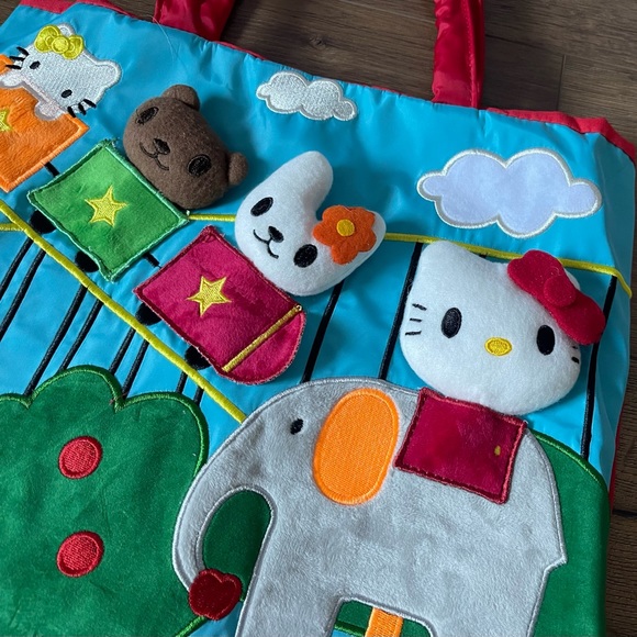 HELLO KITTY-NWOT 3D Character Multi-Material Tote - Picture 14 of 16